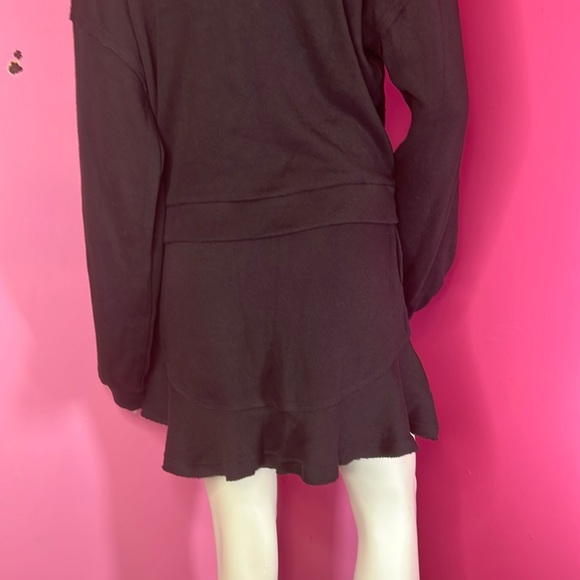Free People Mini Skirt Set "Social" black size XS - Picture 5 of 11